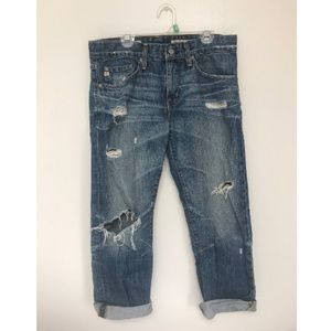 Adriano Goldschied Boyfriend Cropped Jeans